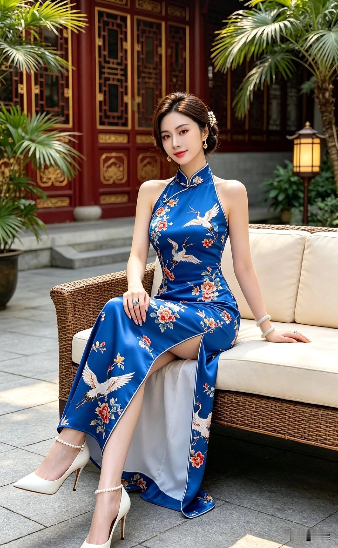 穿旗袍拍照有多美