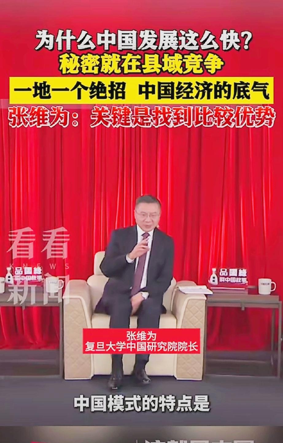 复旦大学中国研究院院长张维为！国家有这样的人才，是国家之幸，民族之幸，每次听到张