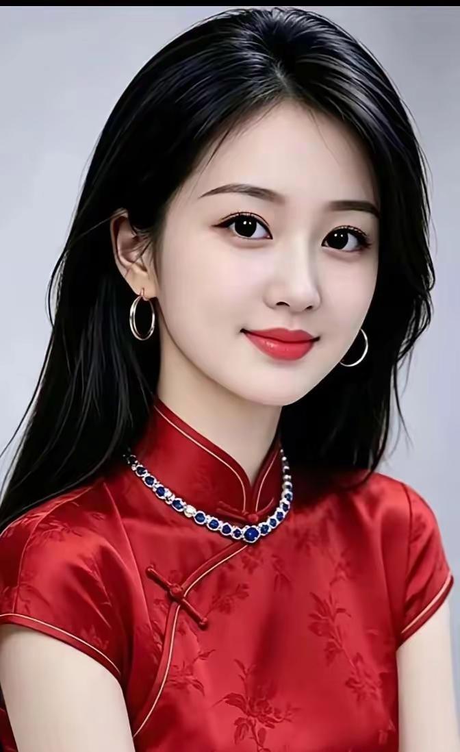 高颜值美女古典女性之美旗袍东方美的象征