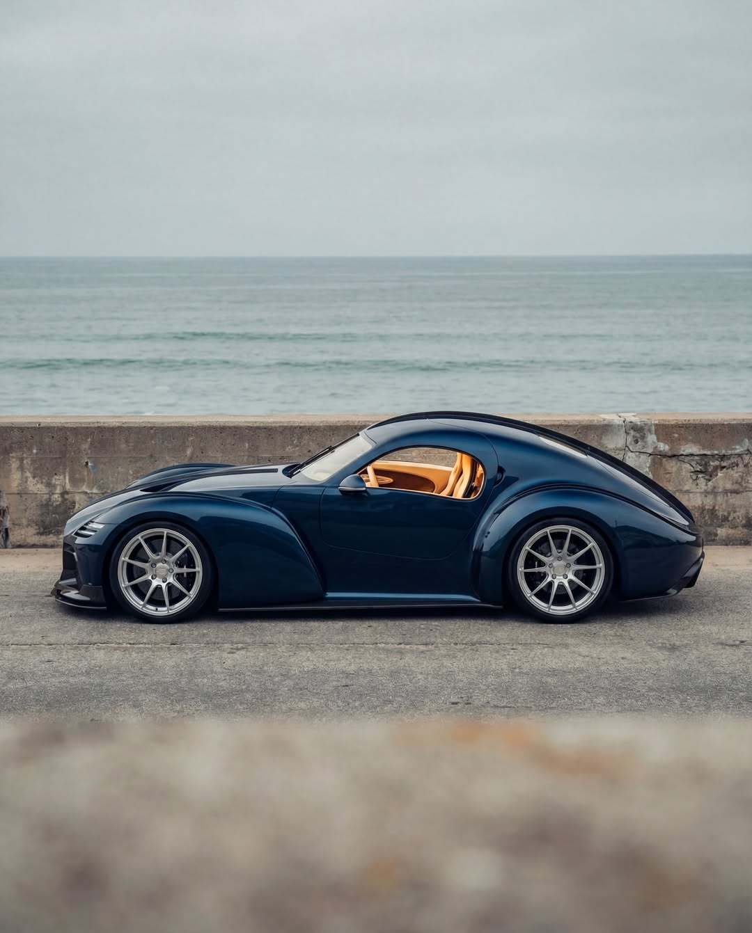 一天一张文艺照布加迪Type57SCAtlantic重新构想～（Via