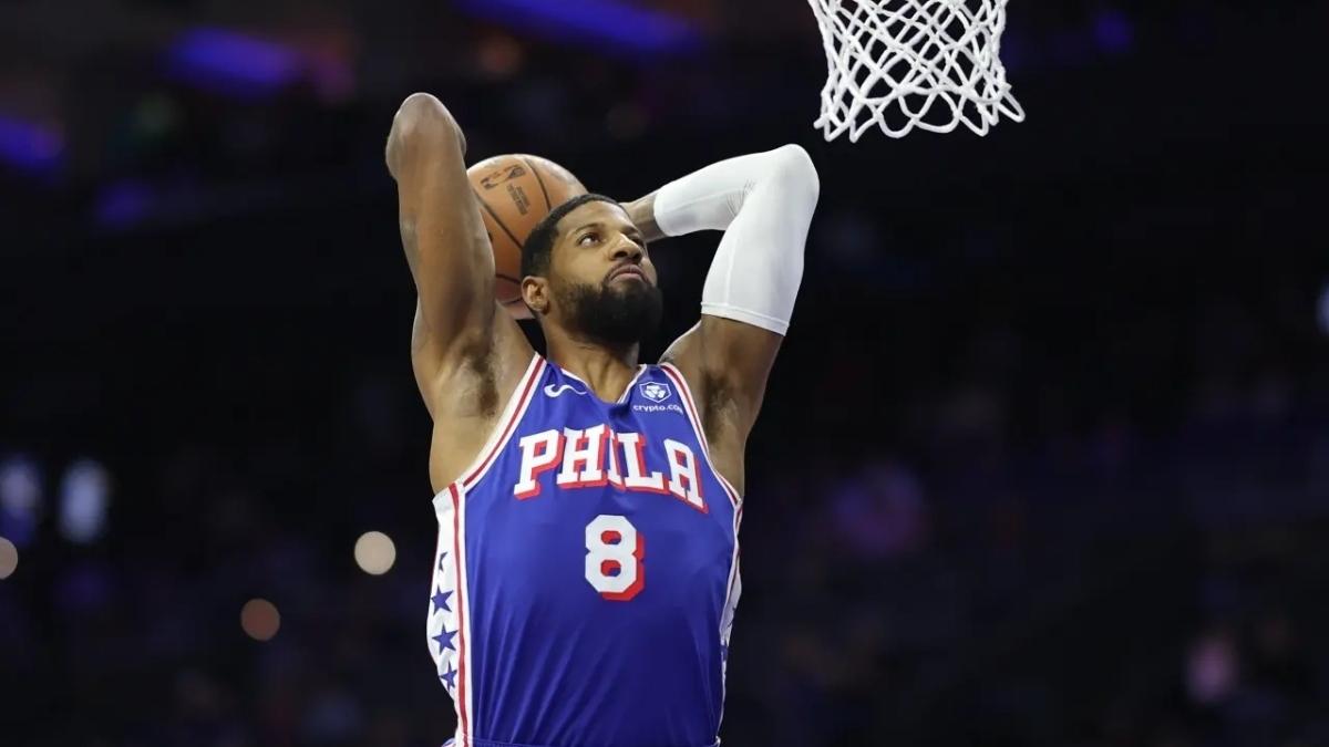 NBA重磅！乔治禁赛25场损失超1174万，76人季后赛前景受冲击