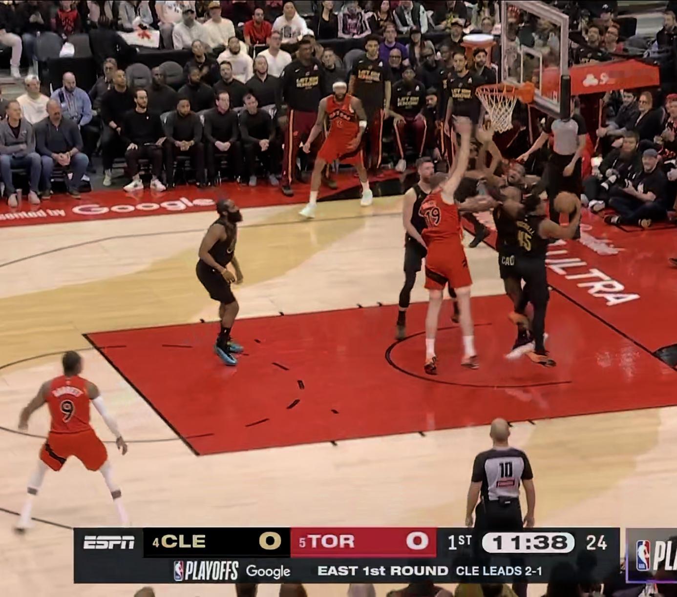 哈登季后赛总得分排名更新：​截止2026年4月27日周一AM.01...