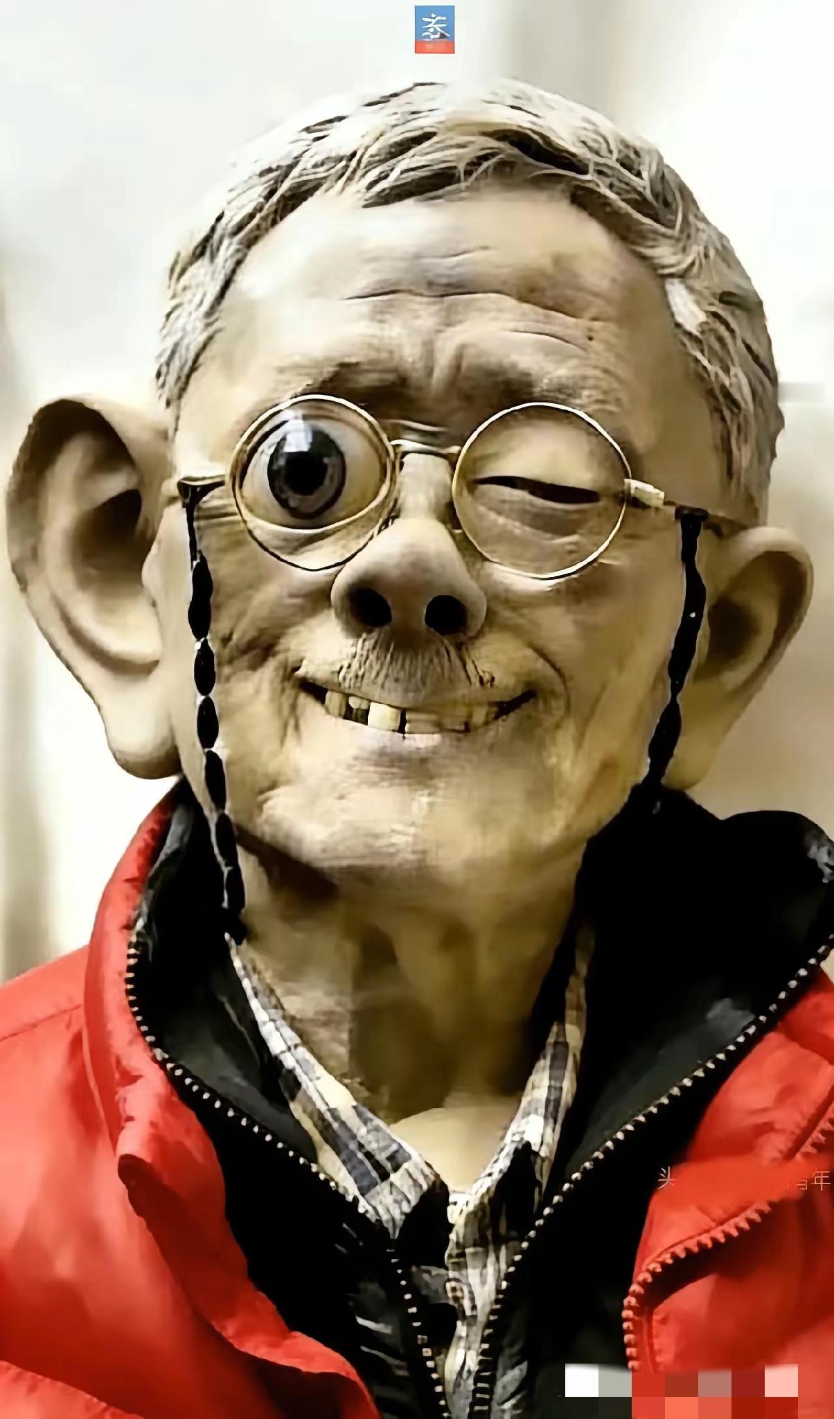 刚看到这尊“神作”的时候，差点没把隔夜饭喷出来。丑是真丑，但你敢说它不是艺术？