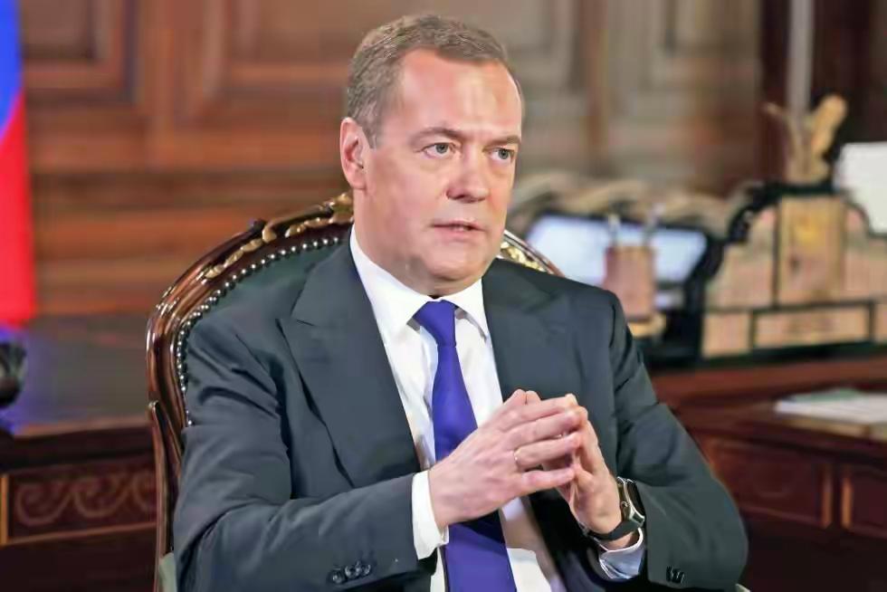 【欧盟胆敢非法操作，俄罗斯就敢对等报复】俄罗斯联邦安全会议副主席梅德韦杰夫当地