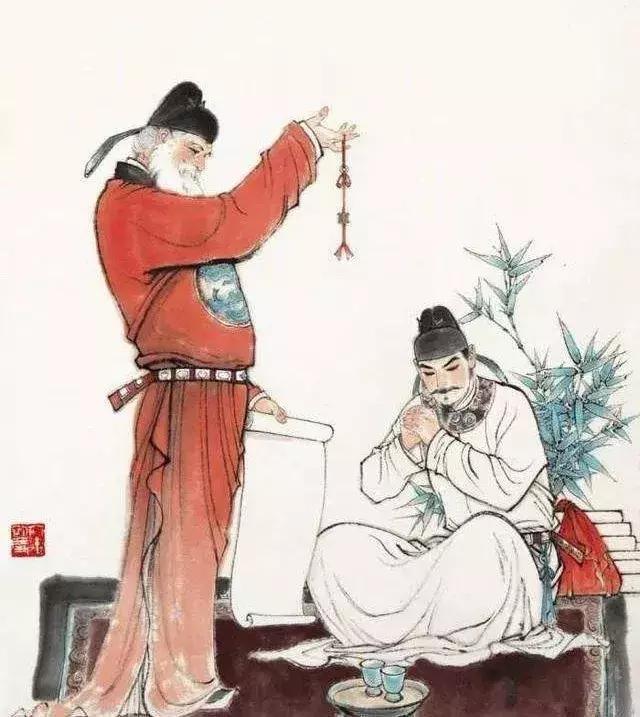 公元695年，贺知章36岁，一脚踹开科举的大门，拿下状元，越州永兴史上唯一一个。