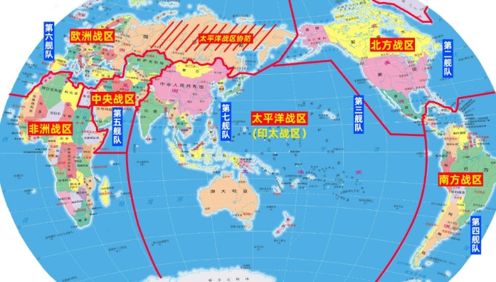 不看不知道，一看吓一跳，原来老美在全球的军事部署这么霸道！难怪除了中俄，全球其他