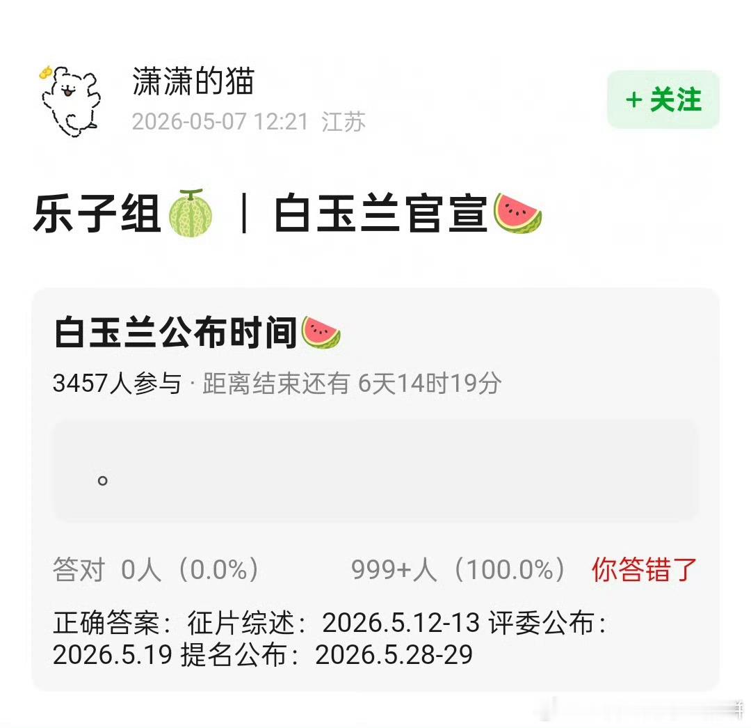 白玉兰的热闹🍉，宣传流程还能咋变化啊