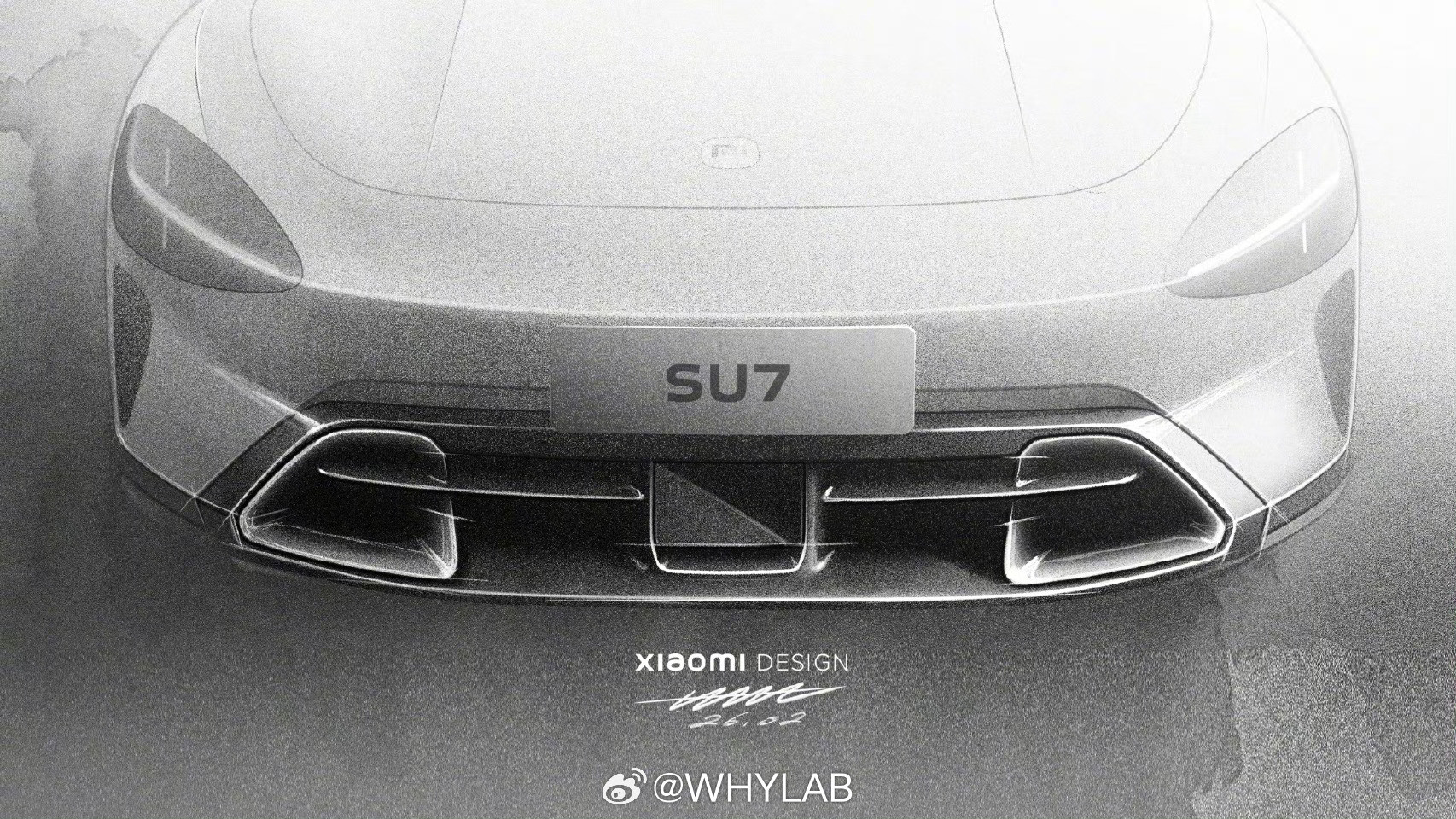 雷总公布了新一代小米SU7的设计师手稿，确实帅呀。