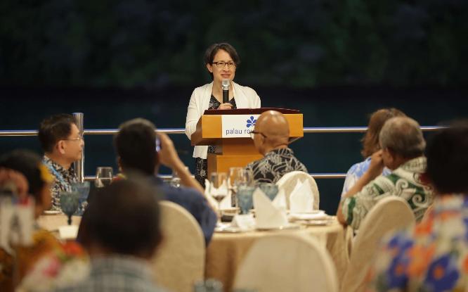 降级接待，台湾很失望！6月6日，萧美琴窜访帕劳，台湾方面事前大肆炒作，把这次行程