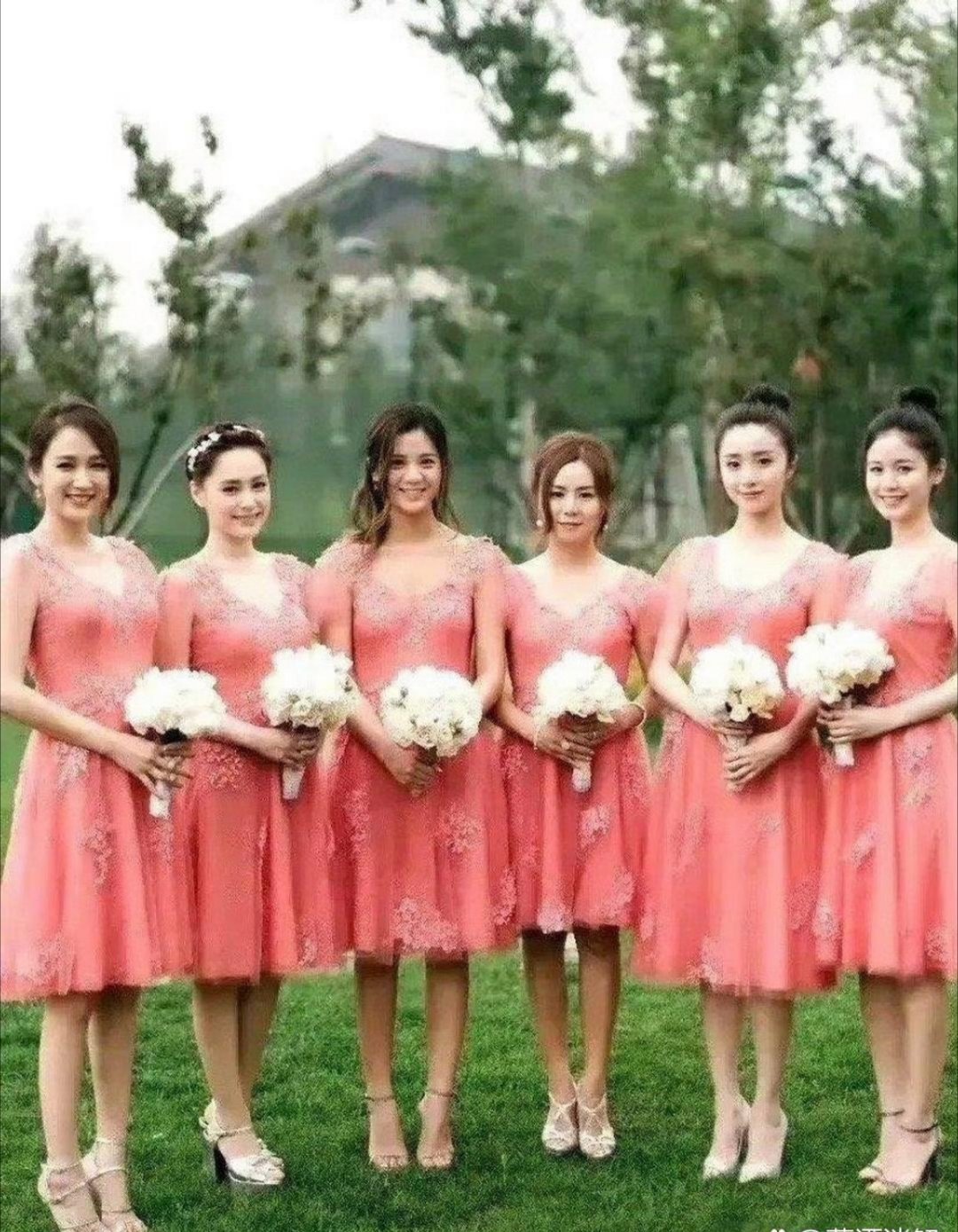陈妍希当年的伴娘团，称得上是内娱伴娘天花板了​