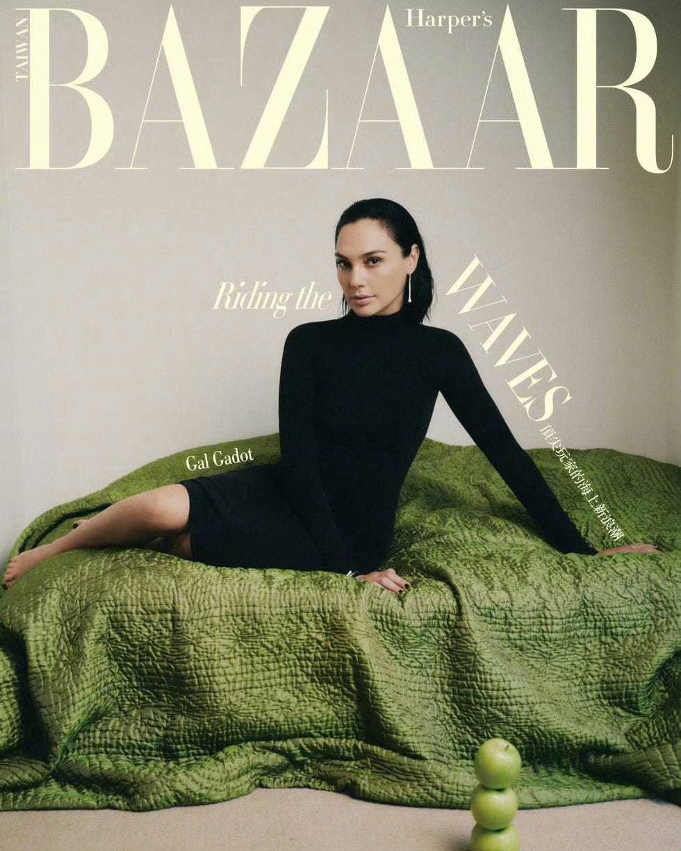 Harper'sBazaar台湾版七月刊洛杉矶大片出炉，盖尔·加朵身着Gucc