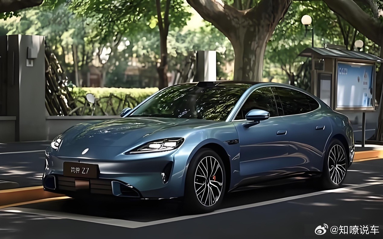 “贴”保时捷必火？预售22.98万起，尚界Z7销量24小时破2万5千台上汽与华为