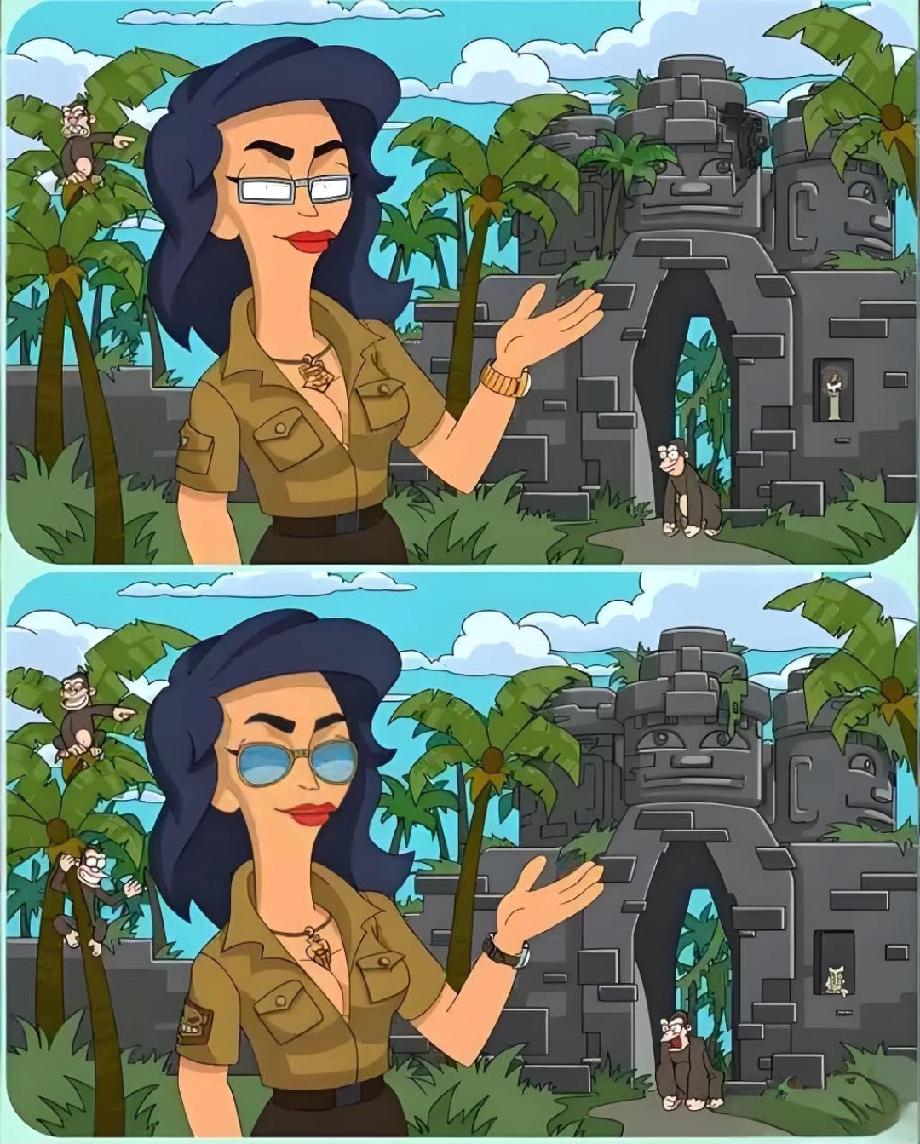 这组漫画的细节太绝了！12处变化让网友吵翻，你能一眼看出吗？