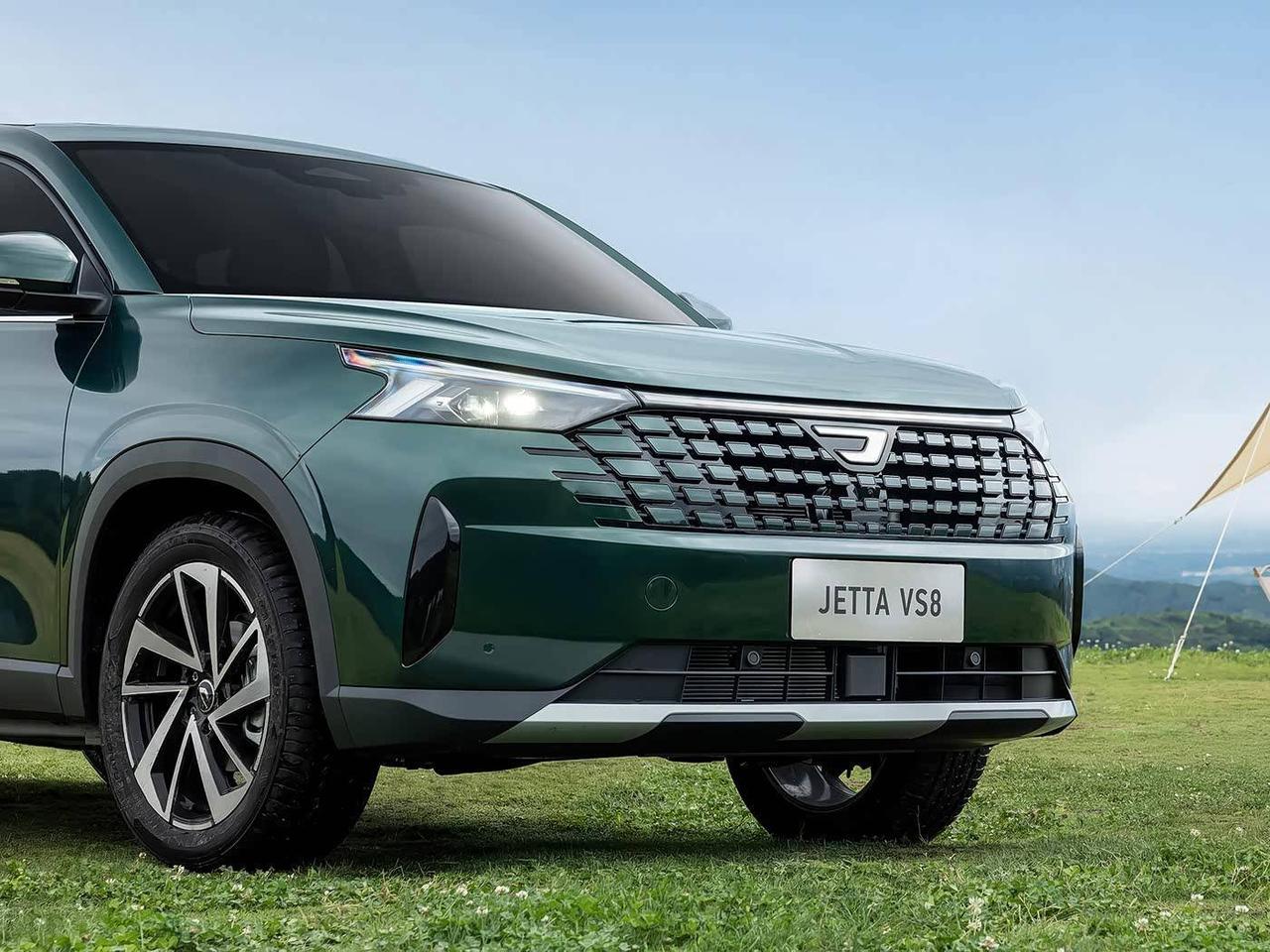 9.59万起全新中型SUV捷达VS8上市近日，一汽大众捷达推出全新中型SUV