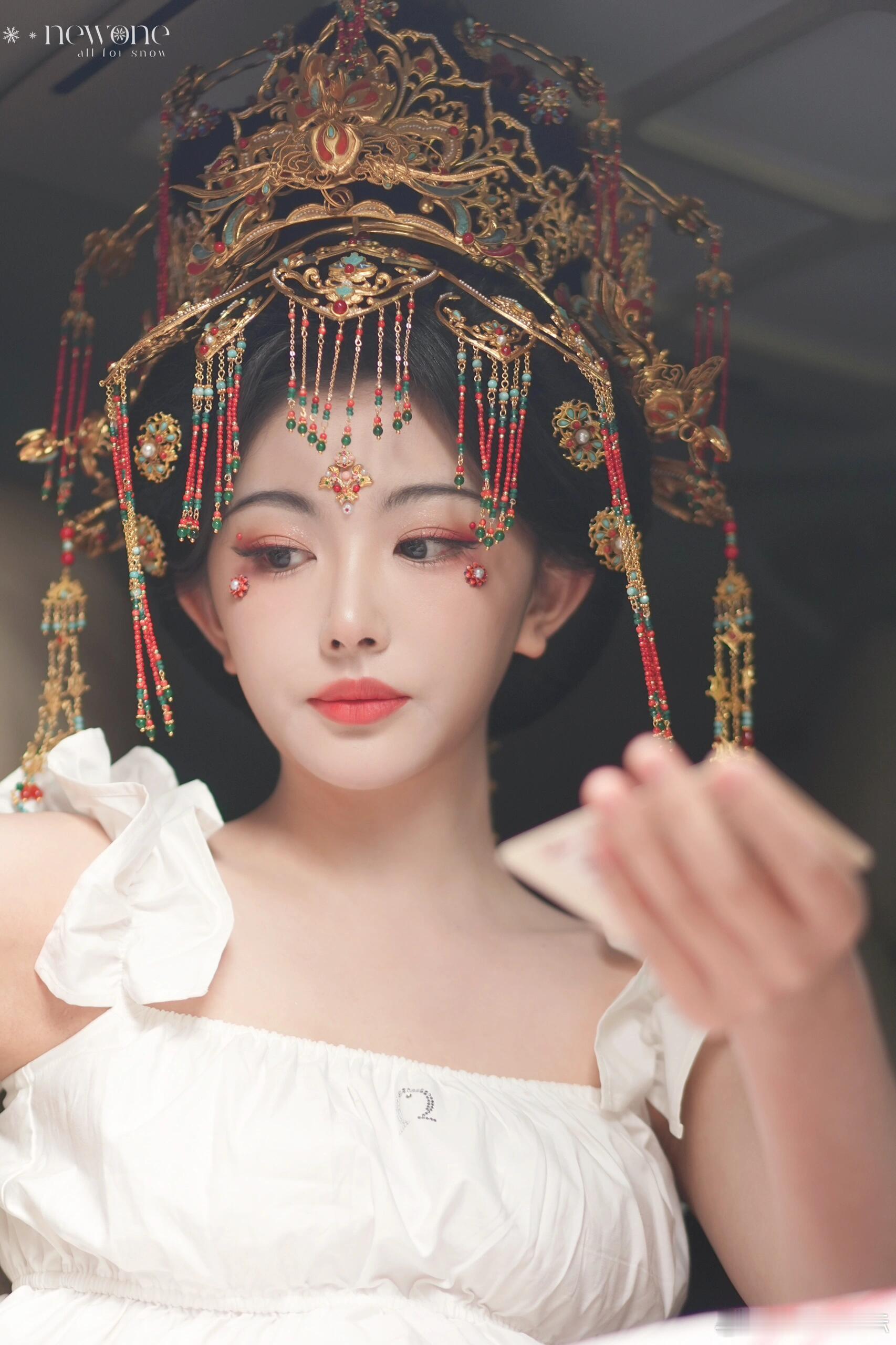 孔雪儿这个妆造尊嘟太绝了[爱心][爱心][爱心]​​​
