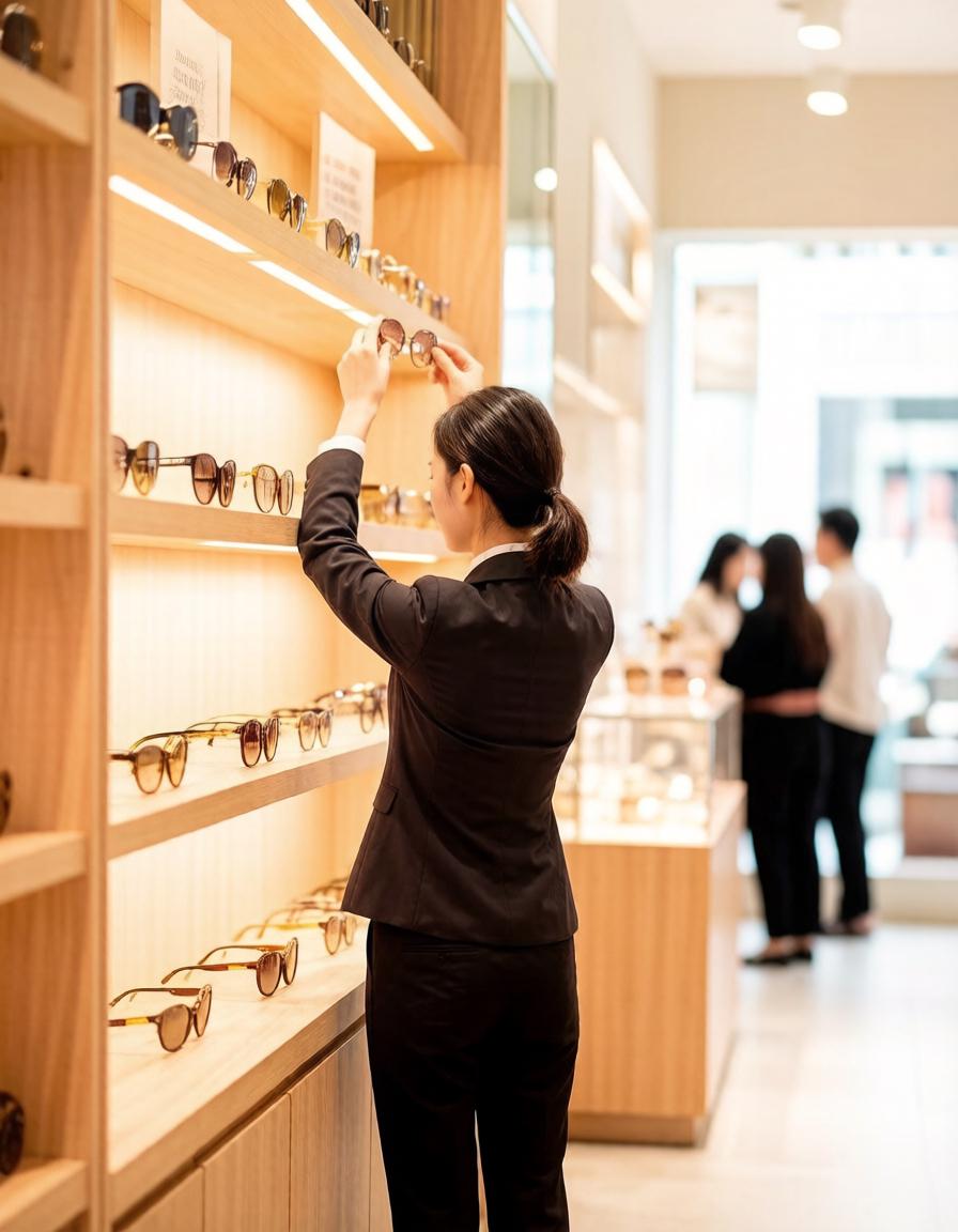 我投30多万开的眼镜店，每月也就赚5千左右，招的店员一个月下来最低也能挣4600