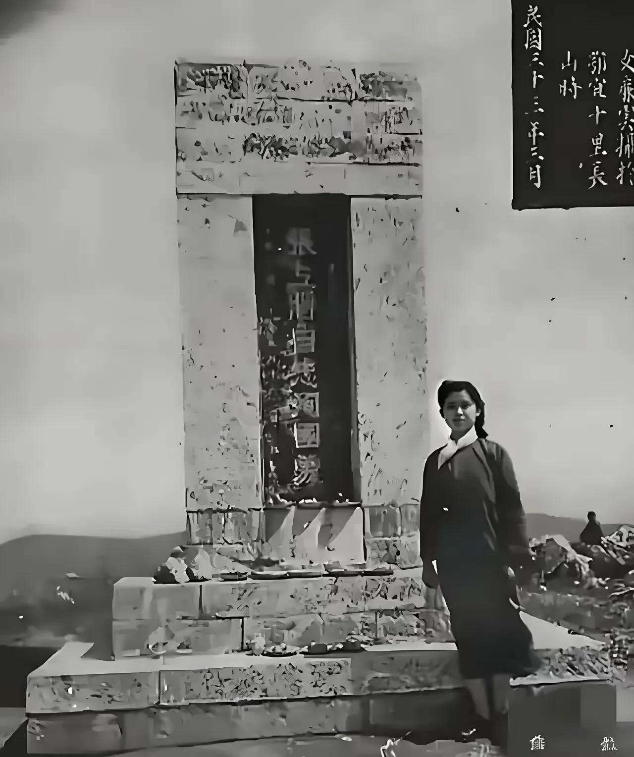1943年，抗日名将张自忠殉国3年后，女儿张廉云冒着生命危险来到依然处于日军占领