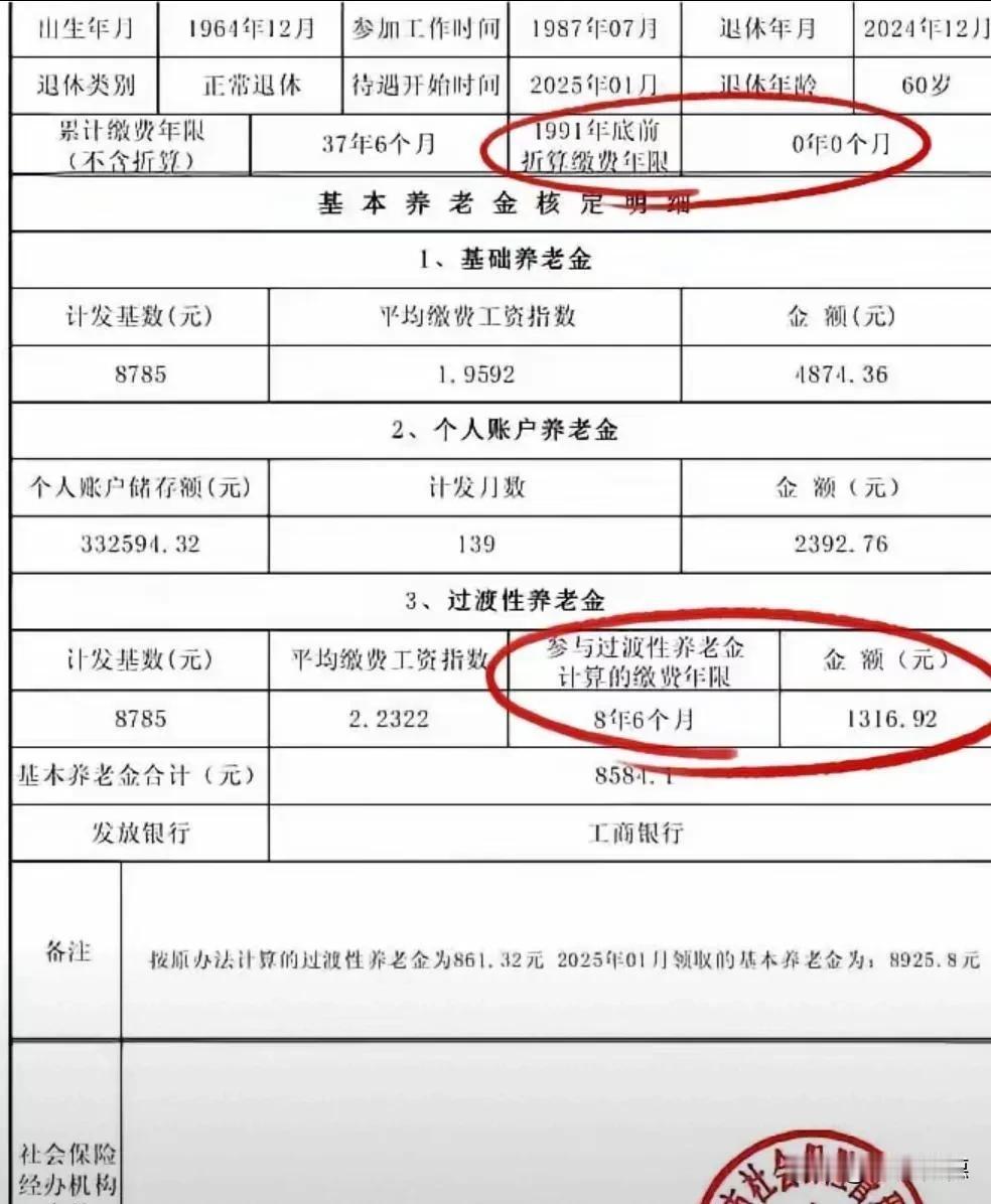总算盼来了这张退休证！看着养老金核定明细，心里还是挺踏实的。我是1964年12月
