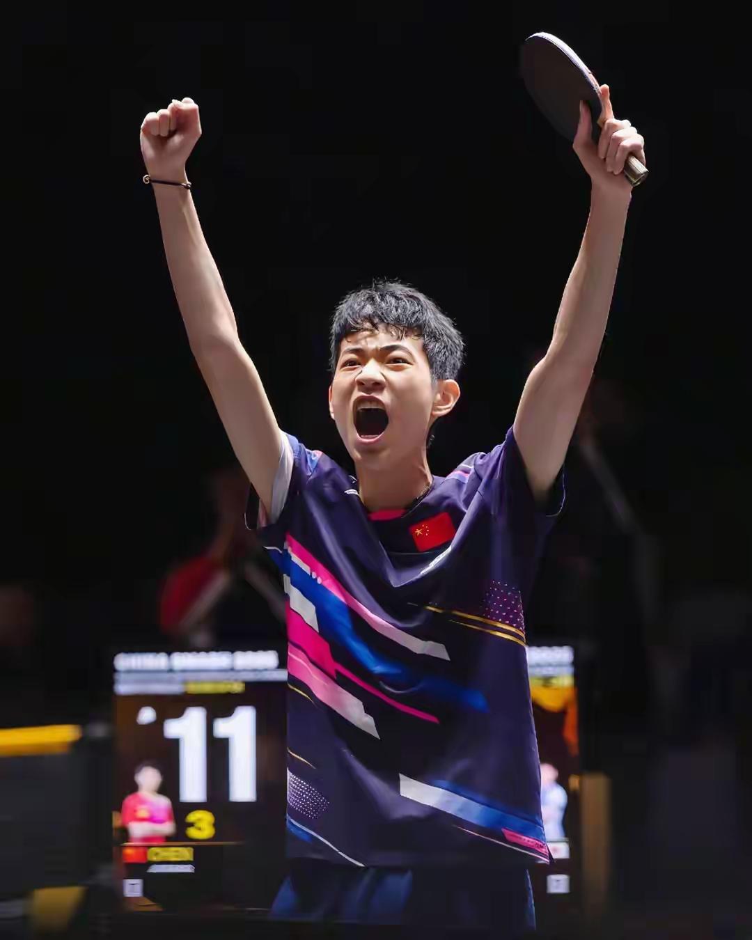 陈俊菘再战张本智和！冤家路窄，狭路相逢勇者胜！上届中国大满贯，陈俊菘首秀一