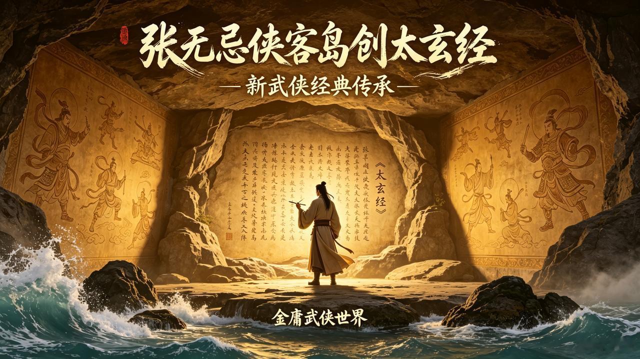 今天聊一聊张无忌和《太玄经》的关系。侠客岛的《太玄经》，很大可能就是张无忌所创