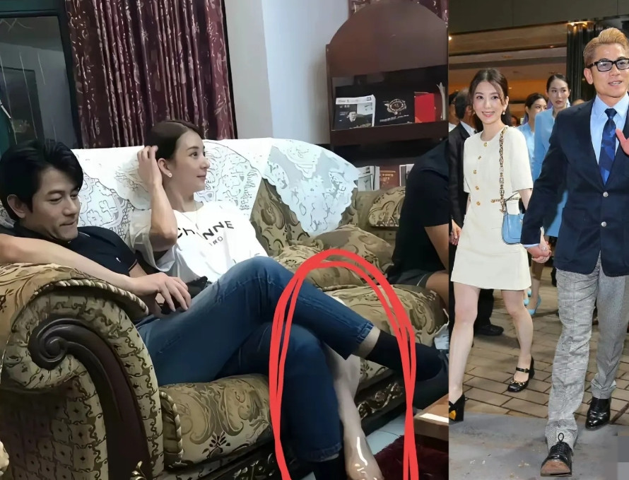 看郭富城的动作就知道，他对方媛的生理性喜欢藏都藏不住。很多人都说生理性，