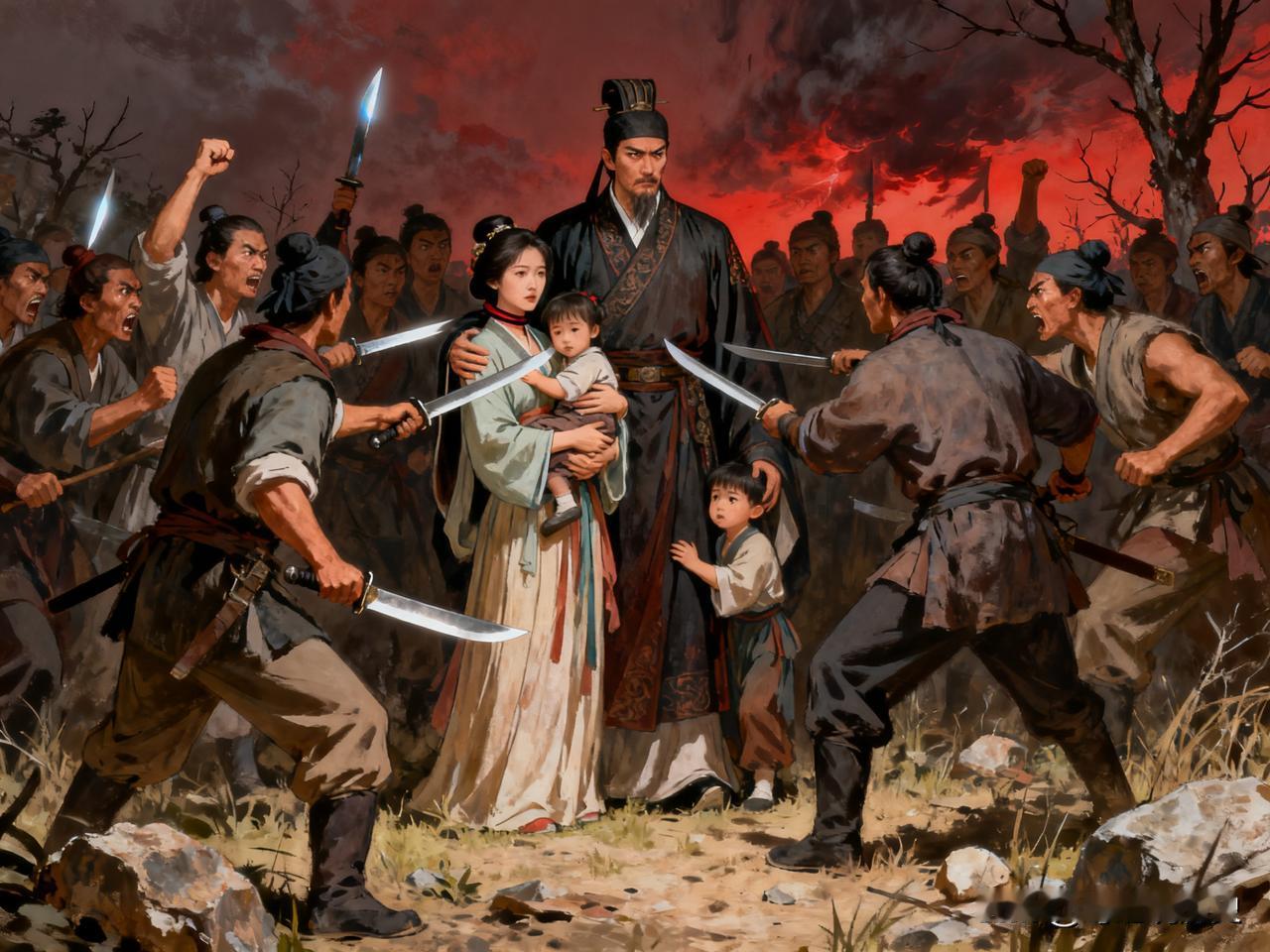 公元965年，后蜀文州刺史全师雄护着家小北上投降，却不料在绵州被十余万愤怒的溃兵