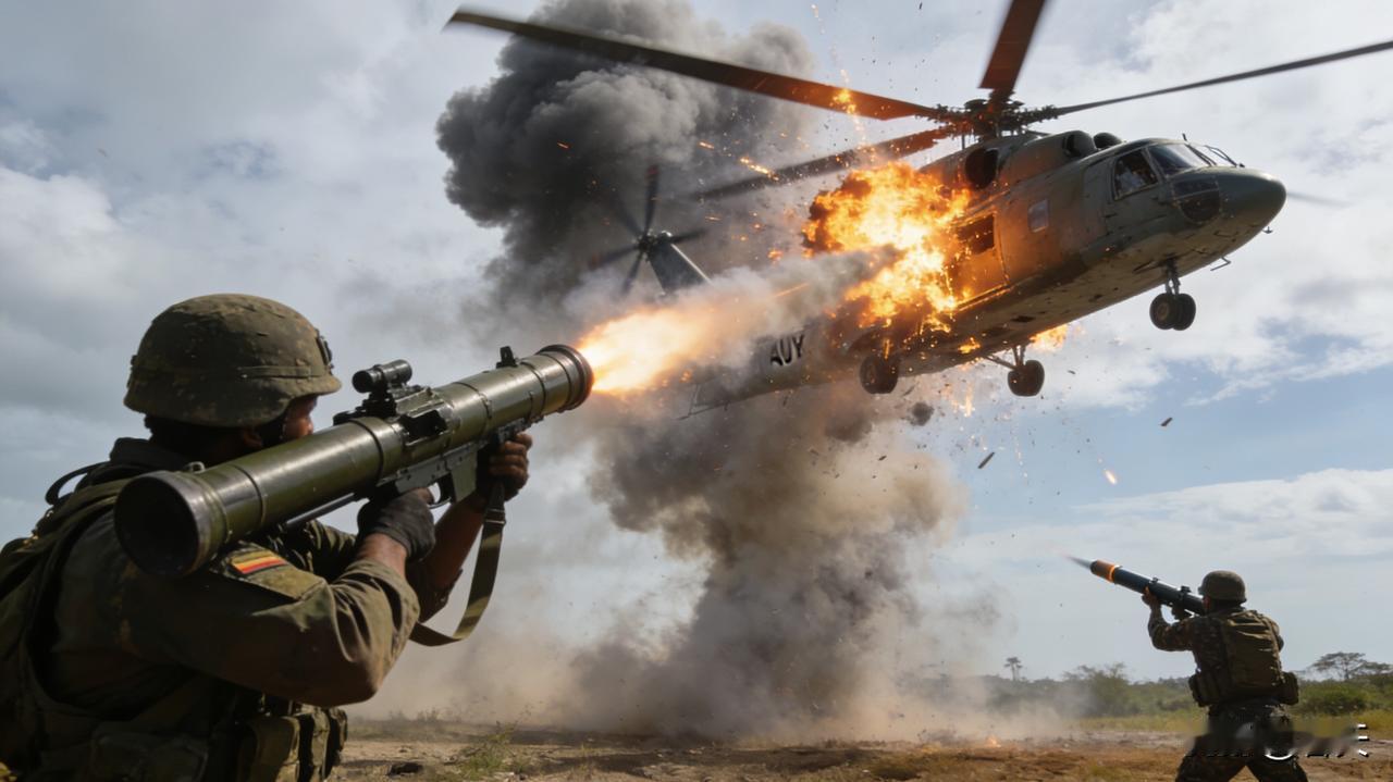 忍无可忍！委军导弹反击美军入侵直升机中弹人员受伤当地时间1月3日，美军直