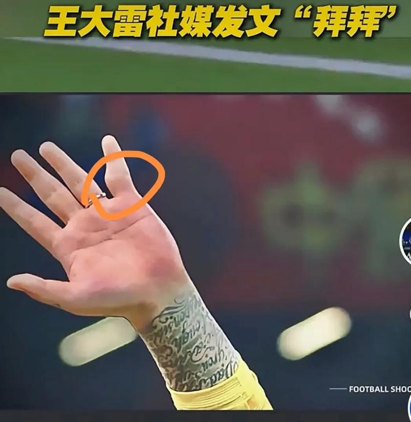 忽然感到，国足输球，把责任一股脑都喷到大雷头上有失公允。请大家看一看大雷告别时的