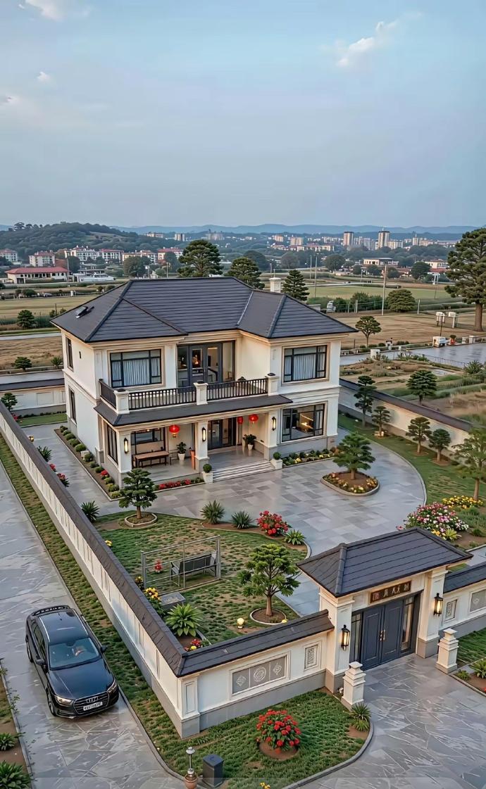 等我以后退休了，我要在乡下建一套这样的房子养老！