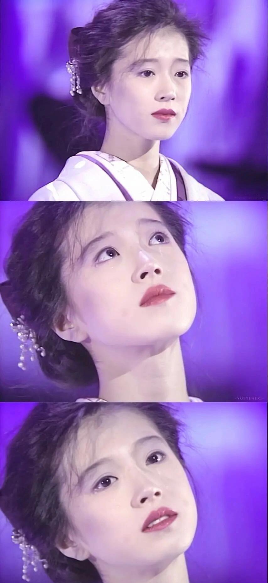 昭和美人中森明菜！幽冥相美人，清苦孤愁而反叛不甘，易碎清冷感。神态仓皇皮相细薄