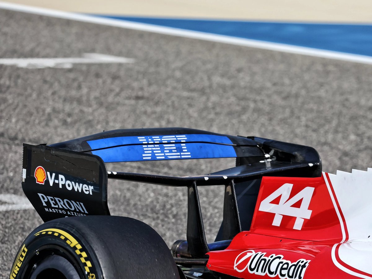 据Autoracer报道，法拉利将“翻转尾翼”带到了上海法拉利原本计划在加拿大大