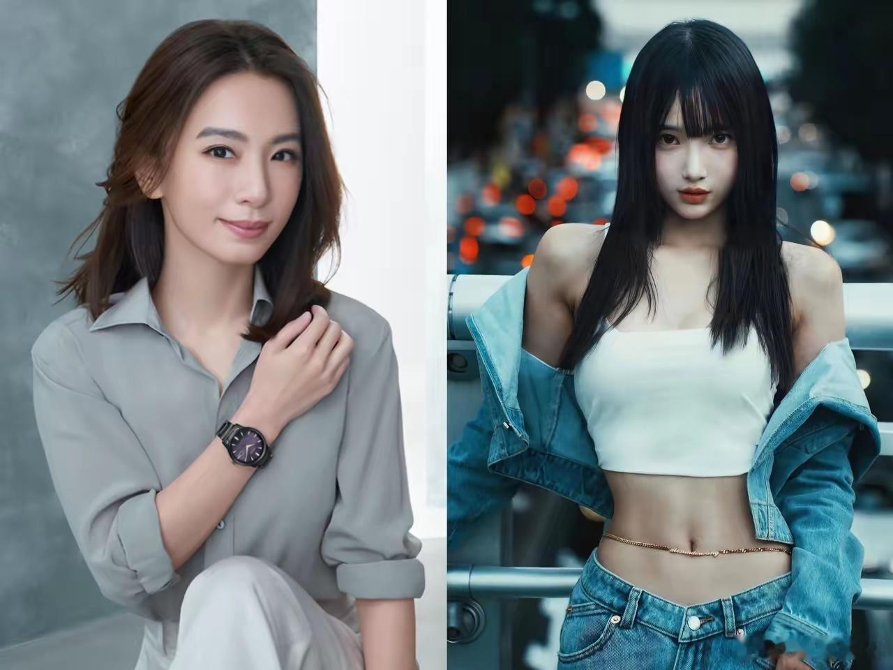 永远不要怀疑林俊杰的眼光，发现没有？就算是和田馥甄比七七也是毫不逊色，气质也是不