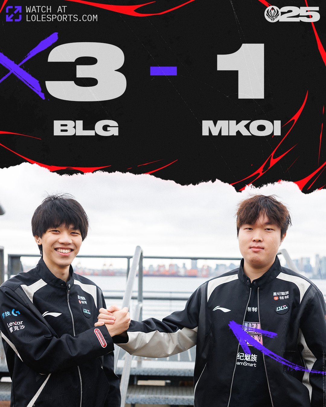 BLG将再战T1随着T1战胜CFO挺进胜者组，也意味着BLG和T1将在下轮相遇，