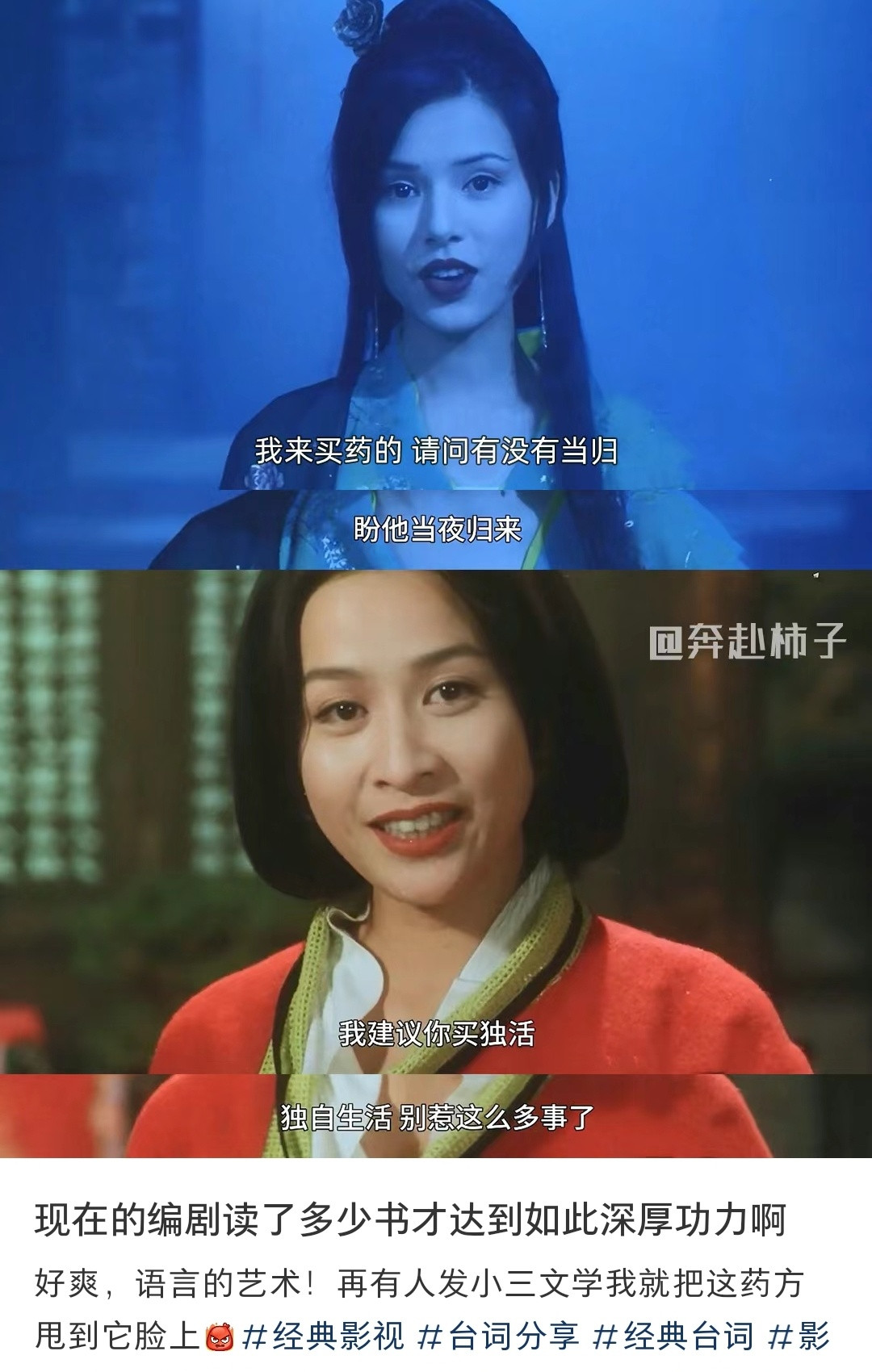 现在的电影编剧读了多少书才达到如此深厚功力啊