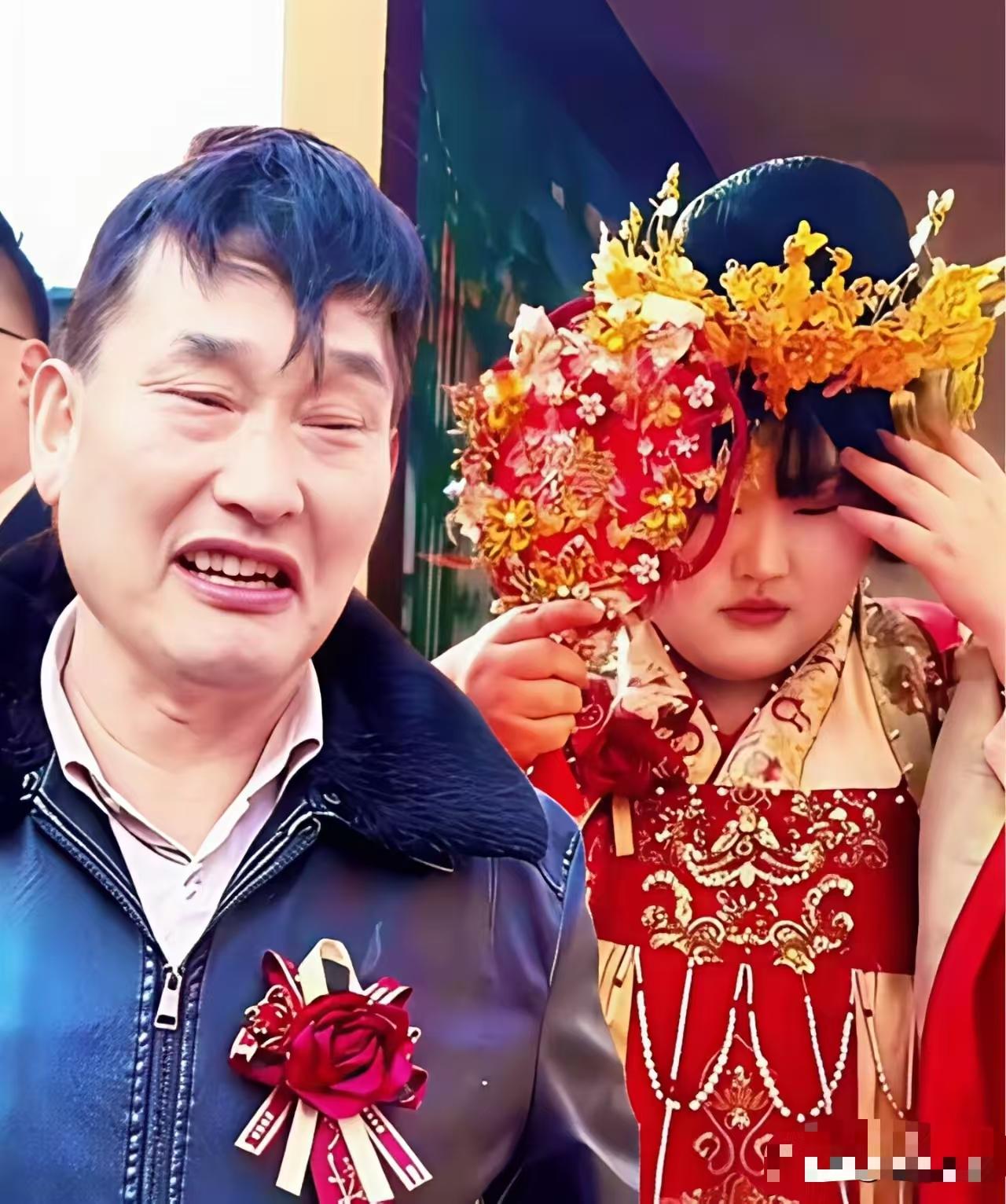 终于嫁出去了，不容易啊！老朱太抠了，5年前他要给我两百万，当年就能嫁出去了，现在