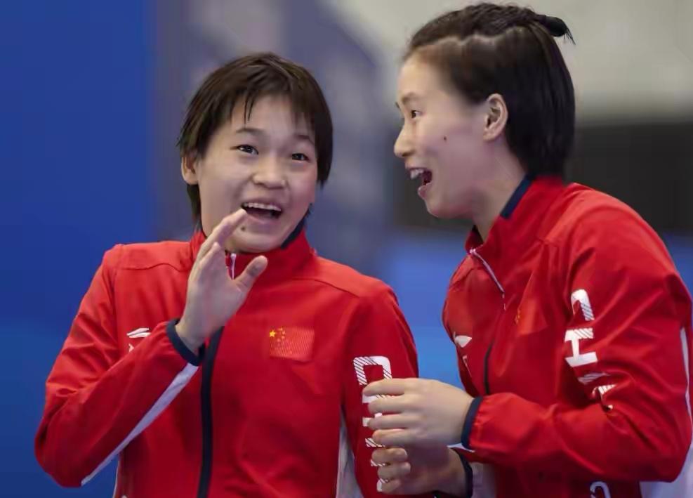 四大奥运冠军齐聚，全运跳水预赛变“神仙打架”！全运会跳水预赛现场，竟同时集