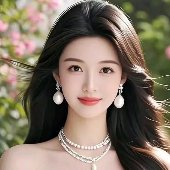 优雅珍珠耳环，闪耀夏日时光✨甜美的耳环紫色珍珠耳环珍珠耳环女温柔花朵耳环