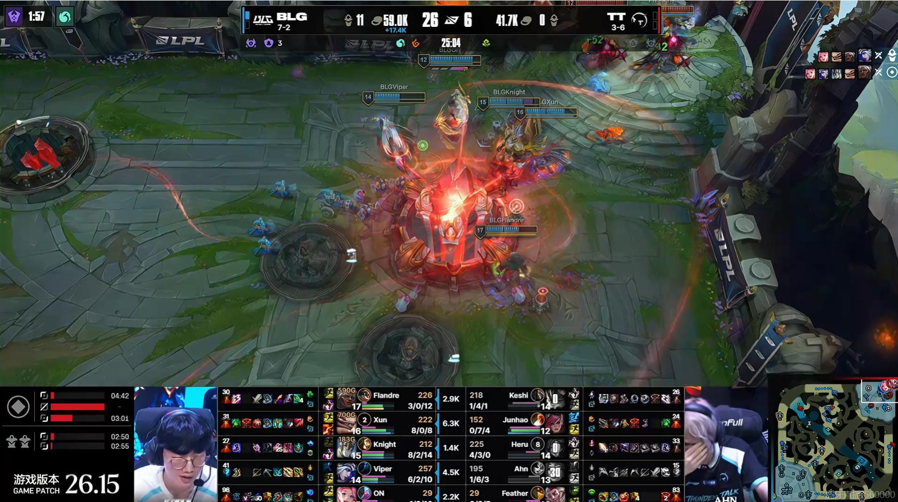 【2026LPL第三赛段TT0-2BLG】恭喜BLG晋级S16BLG圣枪哥