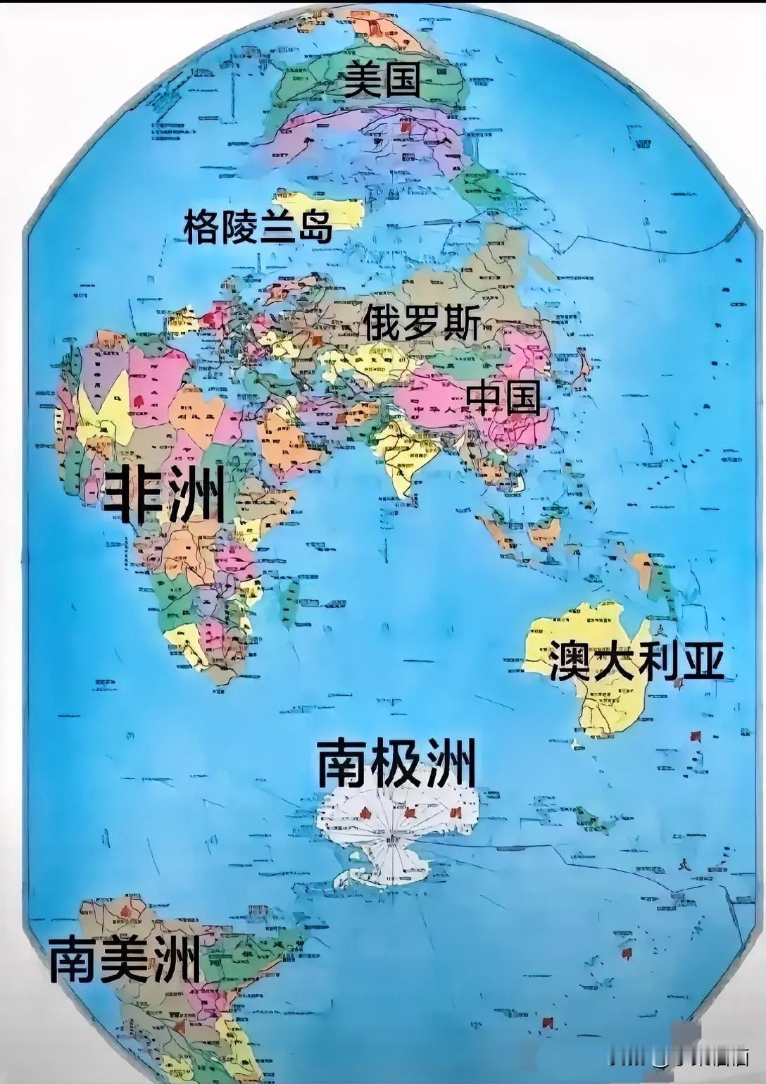 看看地图就懂，老美为啥死磕格陵兰岛！它卡在中俄美几乎中间的关键位置，中俄发射洲