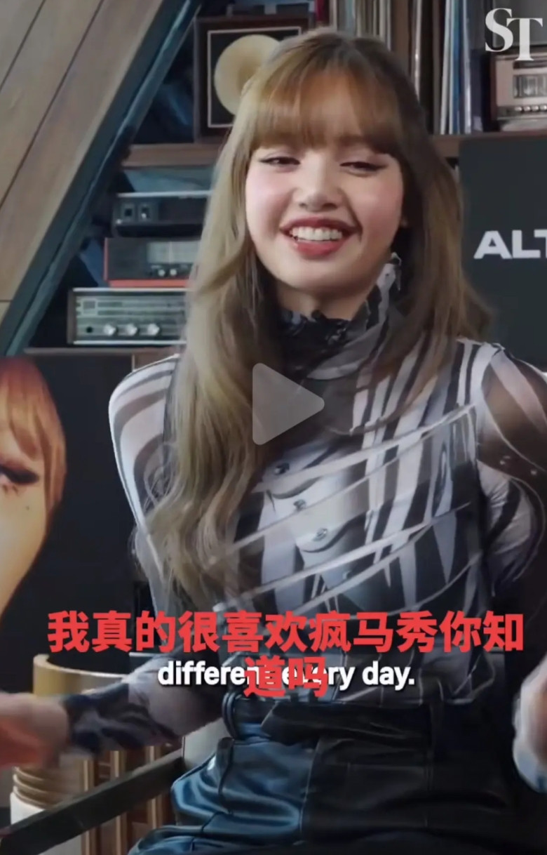 Lisa啊，果然巨星的精神世界凡人无法能懂！她接受采访直言：所有女孩都应该去疯马
