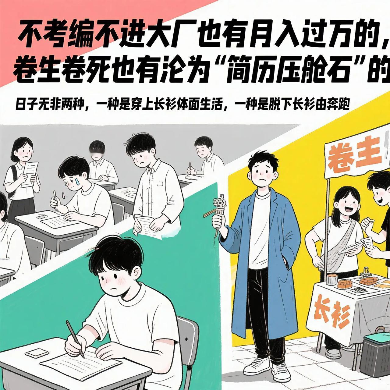 211毕业就是人生赢家？不一定。考研考公三战上岸就高枕无忧？也不全是。不