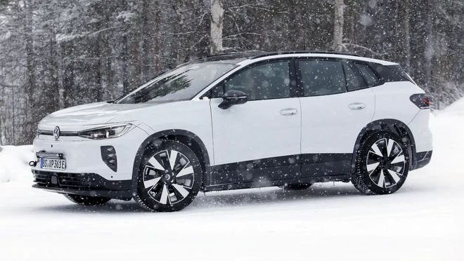 大众ID. Tiguan纯电SUV路测图曝光: 续航超640公里