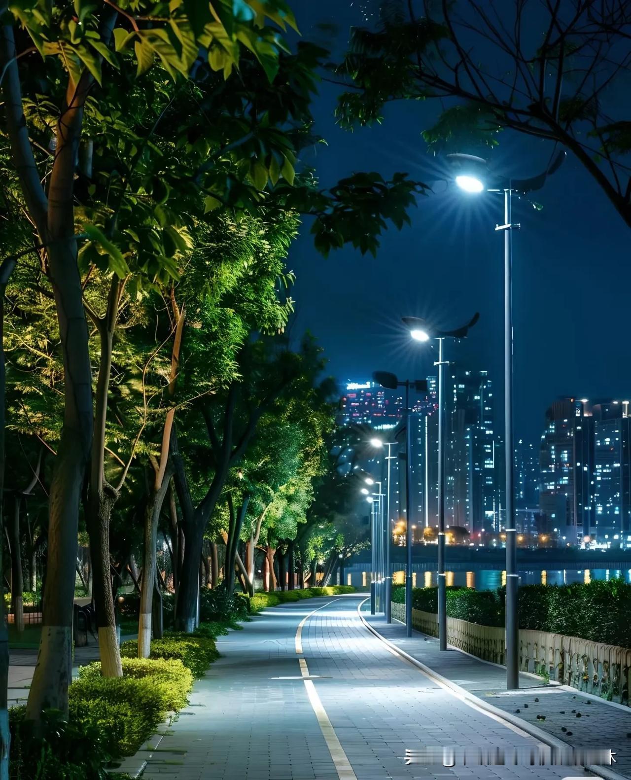 现在才知道路灯并不是免费的，是所有用电的个人、家庭、企事业单位支付了晚上路灯的电