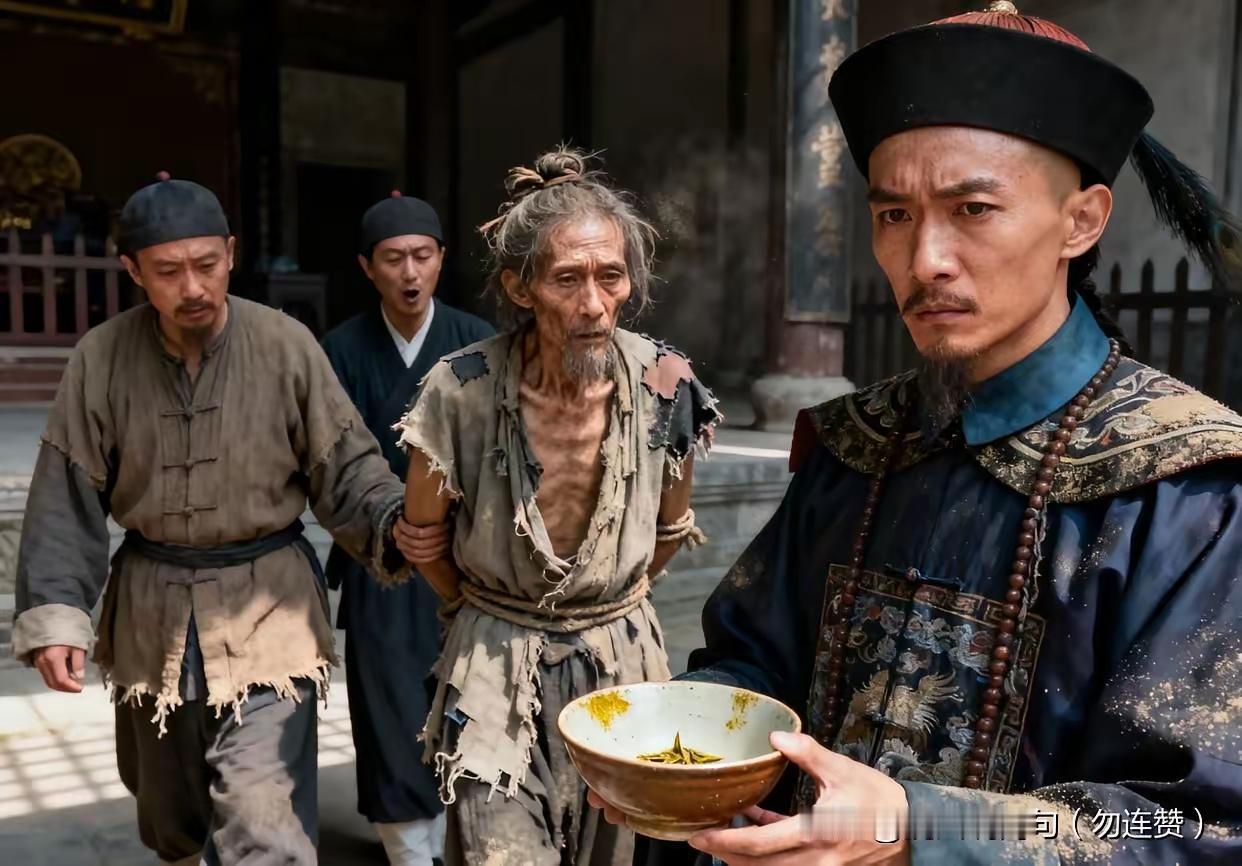 嘉庆年间，一知县审案时发现一乞丐对答如流，竟知天文地理。回府后立刻上报：“此人胸