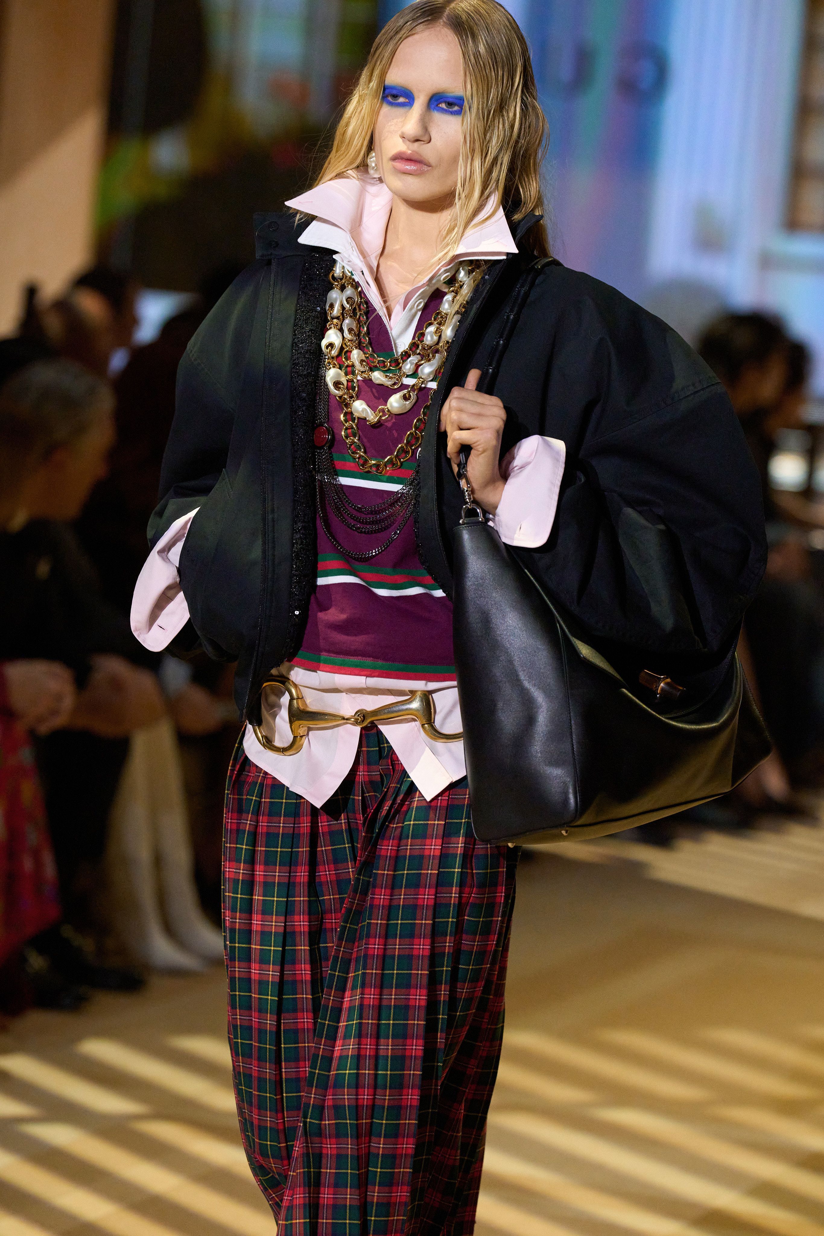 Gucci2027春夏系列叠穿与配饰时装周米兰时装周​​​