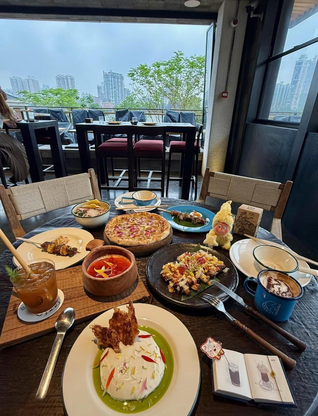 太古里新的！！江景bistro云南菜！！广州漂亮饭日咖夜酒广州云南菜广州