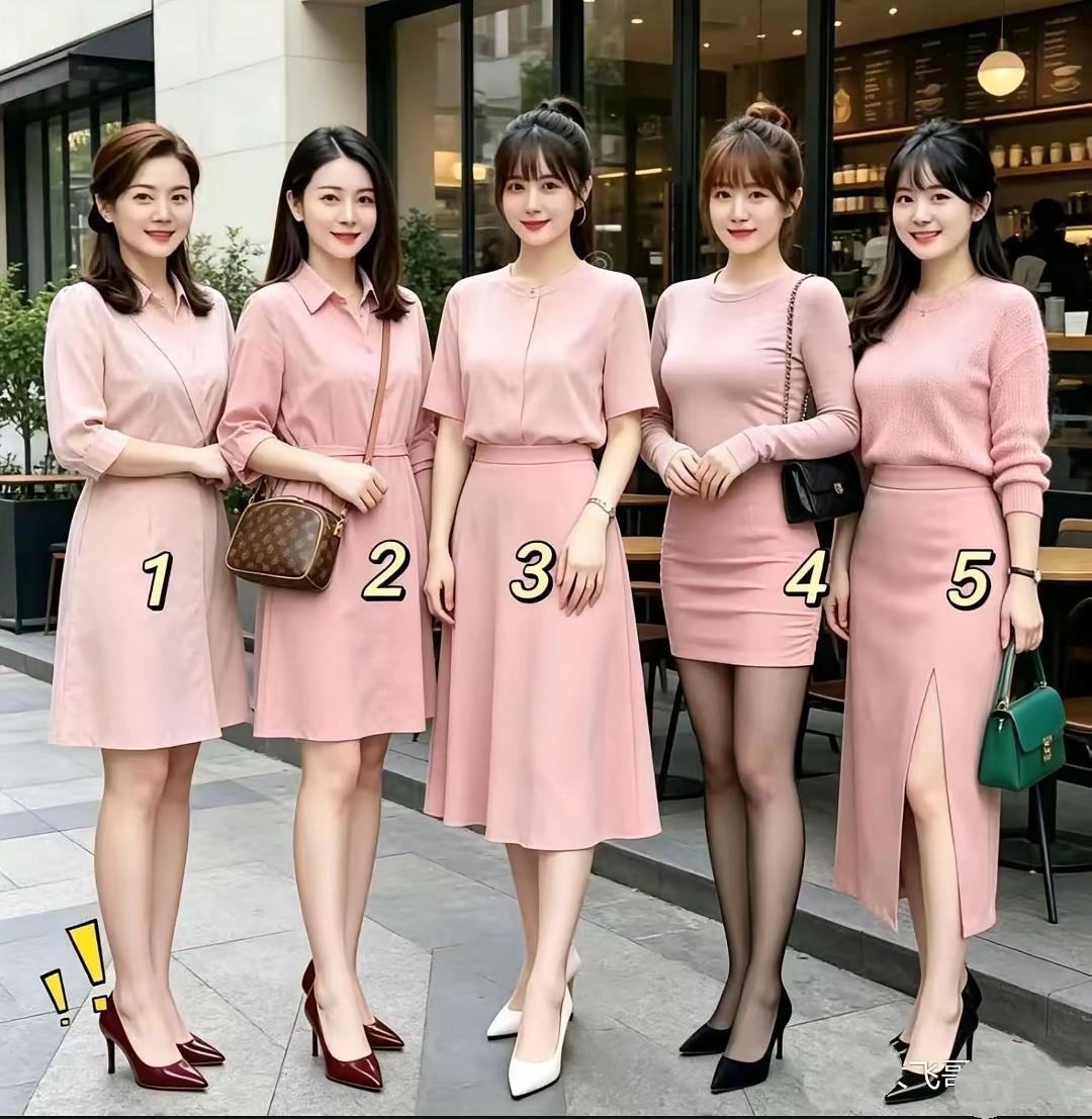 不靠穿搭怎么分辨？五位美女当中藏着富家千金，考验你的眼光益智挑战看图找线索