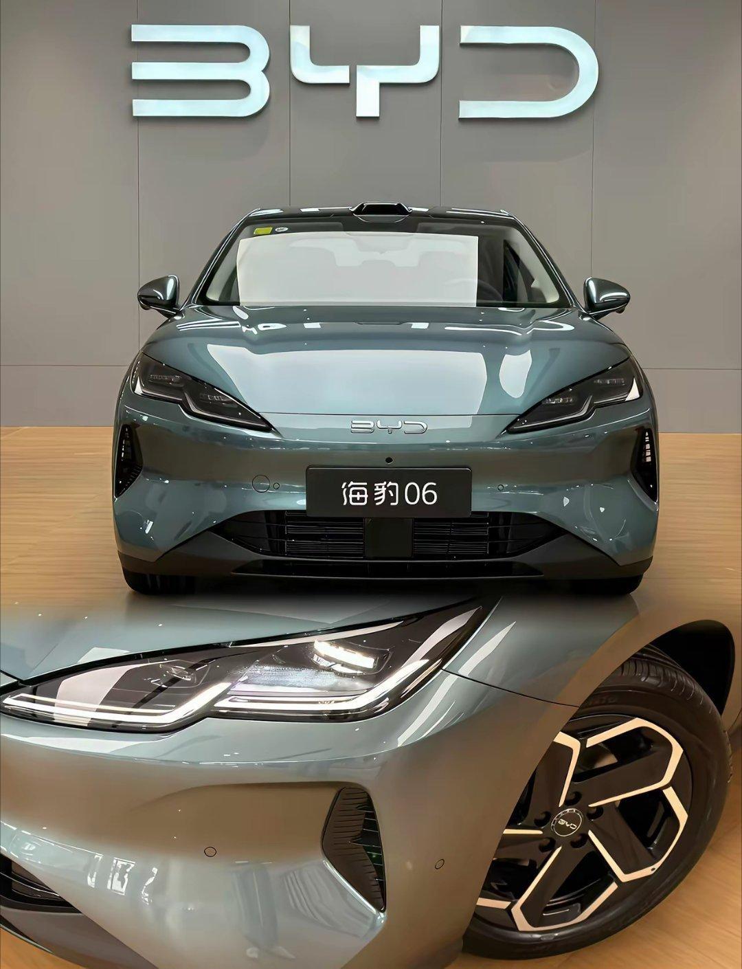 2027海豹06dmi实车实拍无滤镜极汐绿