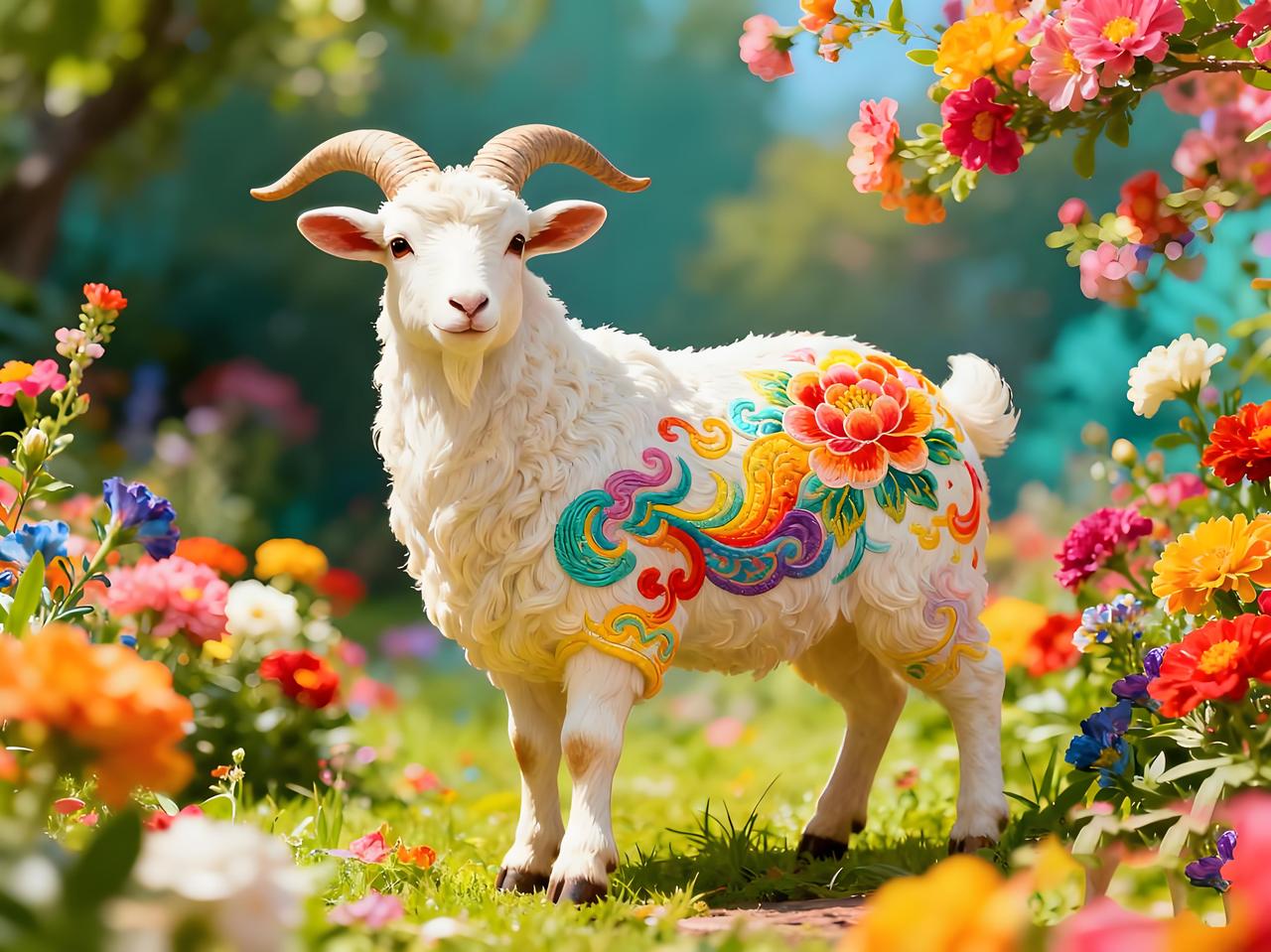 第一名：生肖羊🐑三阳开泰，吉星高照端午福泽绵长，属羊人这回可算要旺起来