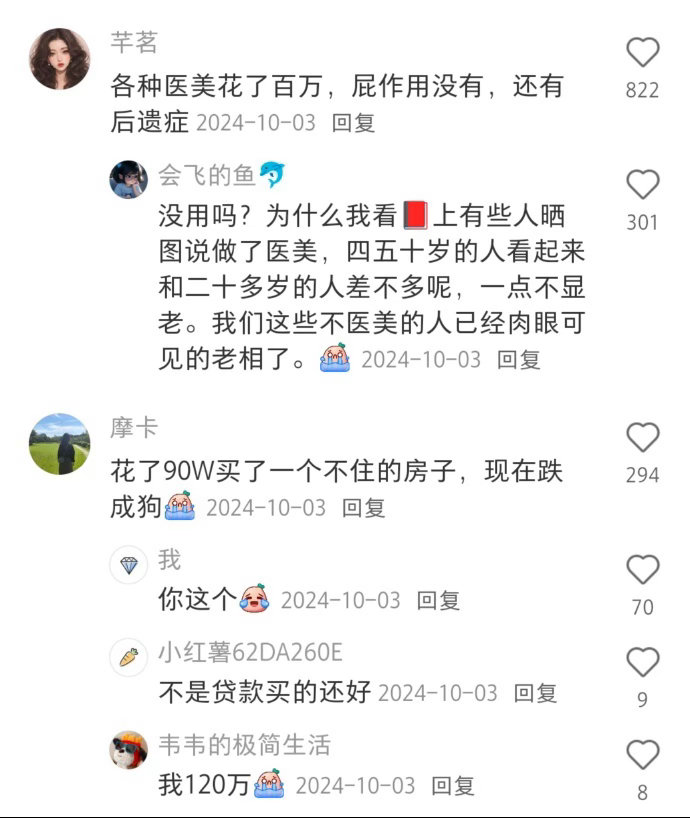 曾经浪费掉的钱